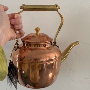 ODI 2.5qt copper teakettle